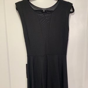 Black Fit and Flare Dress